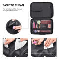 Portable Travel Makeup Cosmetic Case Organizer with Adjustable Dividers